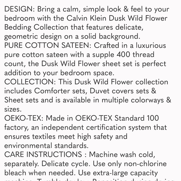 Calvin Klein Queen pink sheets - Picture 3 of 3